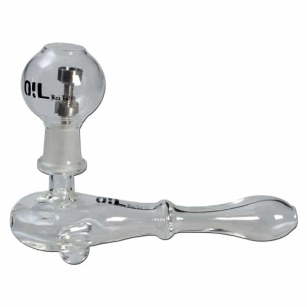 Black Leaf OIL Pipe m. Titanium kammer