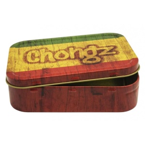 Chongz Stash Tin - Rasta