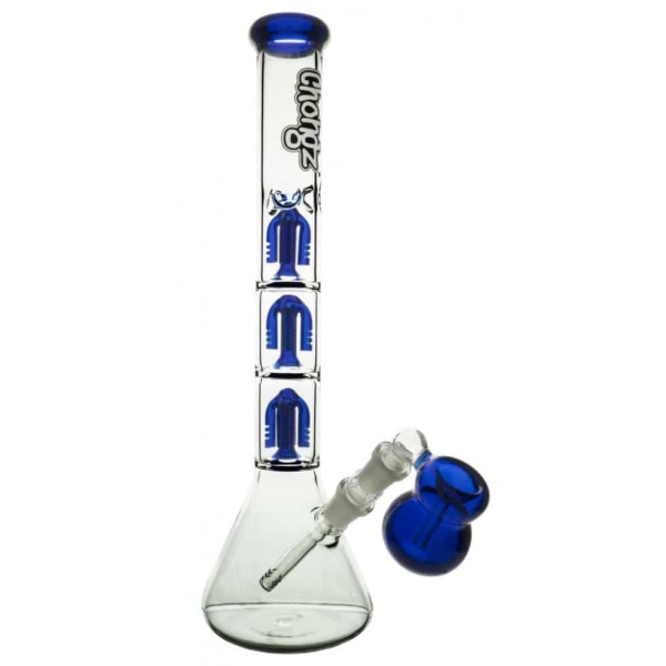 Chongz Trippel Percolator Glassbong - 37cm