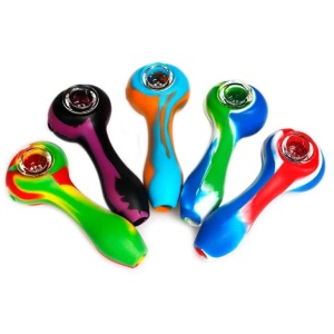 Silikonpipe Multicolor - 9cm