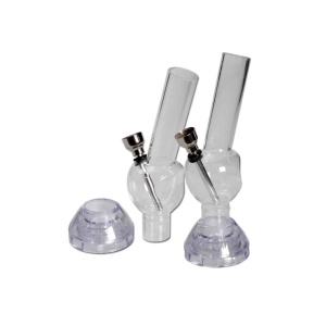Akrylbong m. Grinder - 16cm