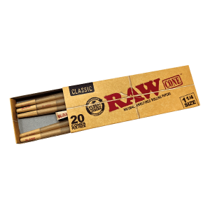 RAW 1 1/4" Cones - 20 stk