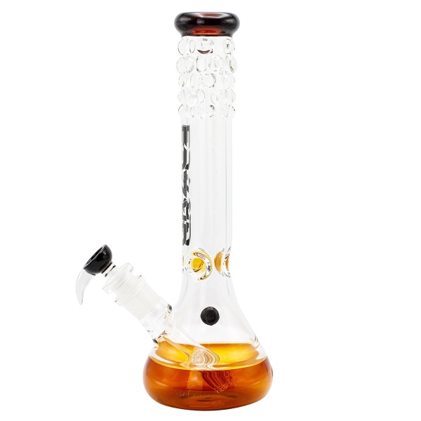 Grace Glass Amber Pearl Glassbong - 40cm