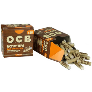 OCB VIRGIN Active Tips Slim 7mm - 50 stk.