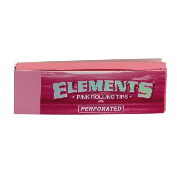 Elements PINK Filter Tips - Perforated