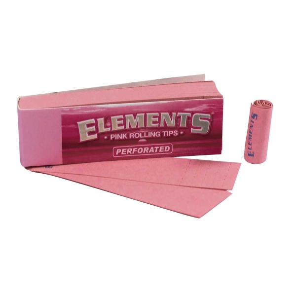 Elements PINK Filter Tips - Perforated - Bilde 2