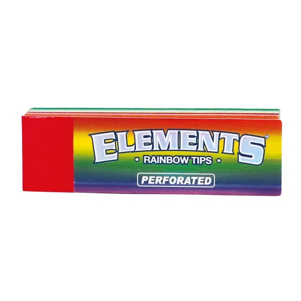Elements RAINBOW Filter Tips - Perforated