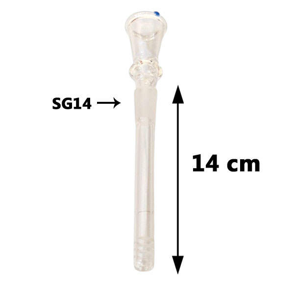Glass Diffuser Downpipe SG14 - 14cm