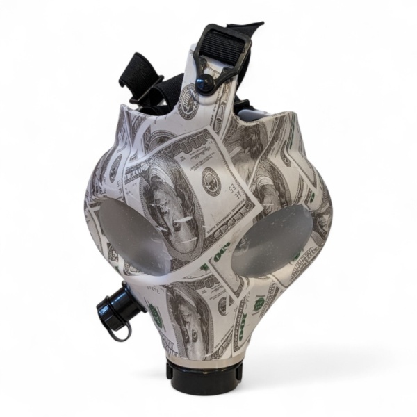 Dollar Gasmaske Bong - Bilde 3