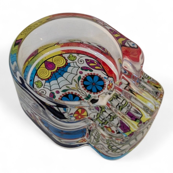 Crystal Skull Glass Askebeger - Bilde 3