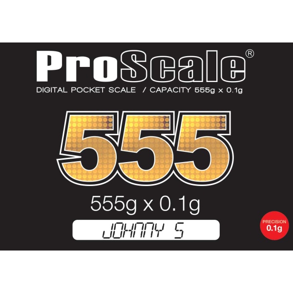 ProScale Johnny 5 Digitalvekt - 555g x 0.1g - Bilde 3