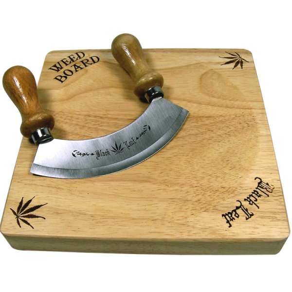 Black Leaf- Chopping Board
