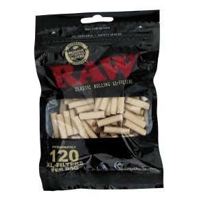 RAW BLACK XL-Filters 6x20mm - 120 stk