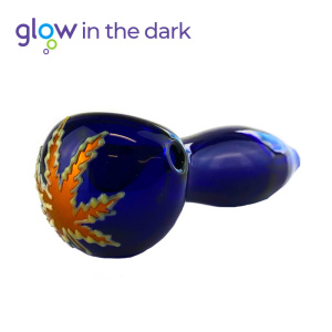 Urban Crew Glow In The Dark Glasspipe - 10cm