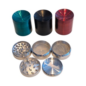 Concave Metallgrinder 5-deler