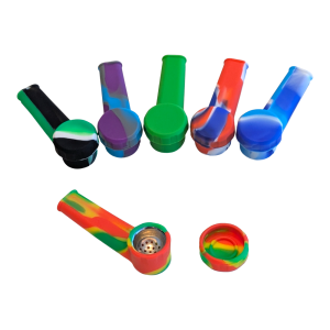 Karma Silikonpipe m. Metallbrønn - 9cm