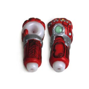 Iron Man Infinity Gauntlet Glasspipe – 13cm