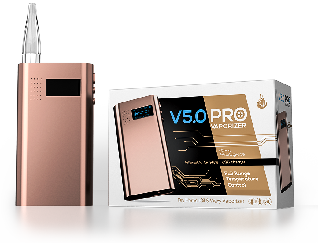 Flowermate V5.0S PRO Vaporizer - Rose Gold - Bilde 2