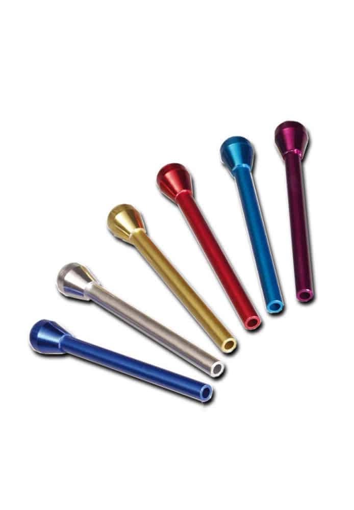 Anodisert Snorterør – Aluminium