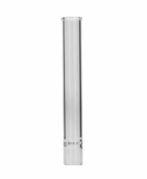 Arizer Ar Go 7 cm reserverør, langt klart glassrør vist mot hvit bakgrunn