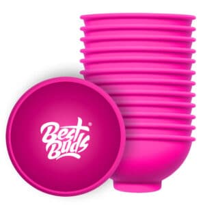 Best Buds Silikon Mekkeskål – Rosa