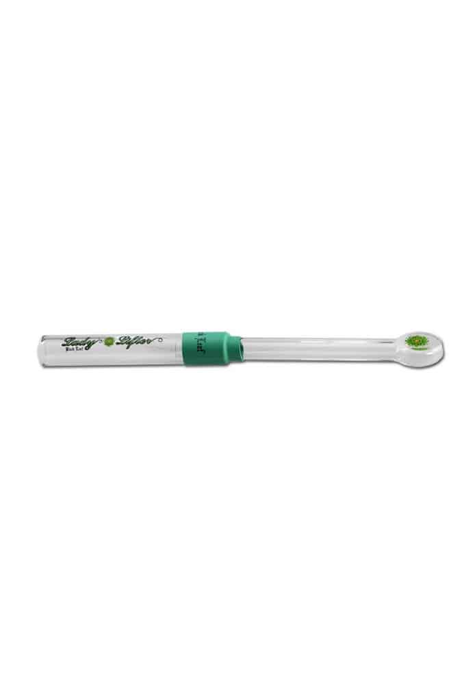 Black Leaf Lady Lifter Glasspipe / Vaporizer – bilde 2