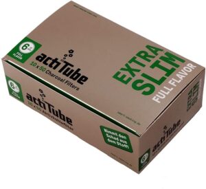 Kartong – actiTube XTRASLIM Active Coal Filter 6MM – 10×50 stk