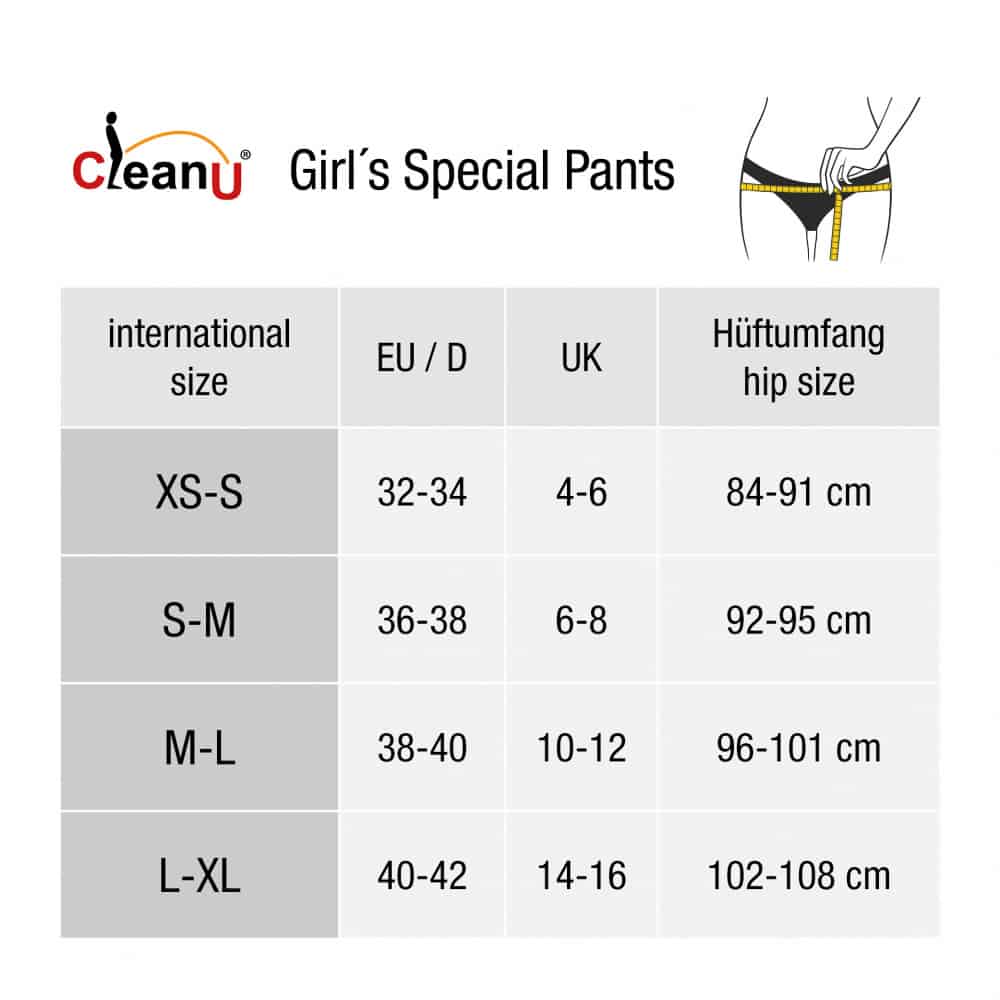 CleanU – Secret Underwear S – bilde 4