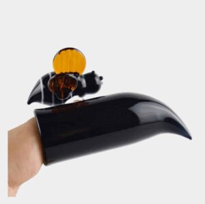 Designer Glass – Bee Finger Dabber