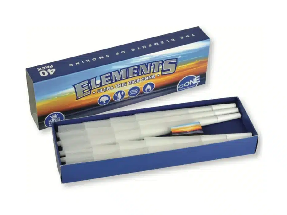 Elements King Size Cones – 40 stk. – bilde 4