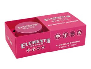 Elements PINK Metallgrinder 4-deler