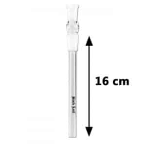 Glass Piperør – 2xSG14 – 16cm