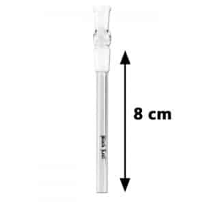 Glass Piperør – 2xSG14 – 8cm