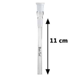 Glass Piperør – 2xSG19 – 11cm