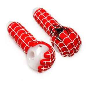 Spider-Man Glasspipe – 13cm