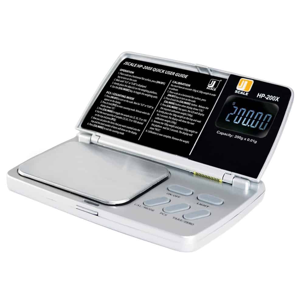 Jennings HP200X Digitalvekt – 200g x 0.01g
