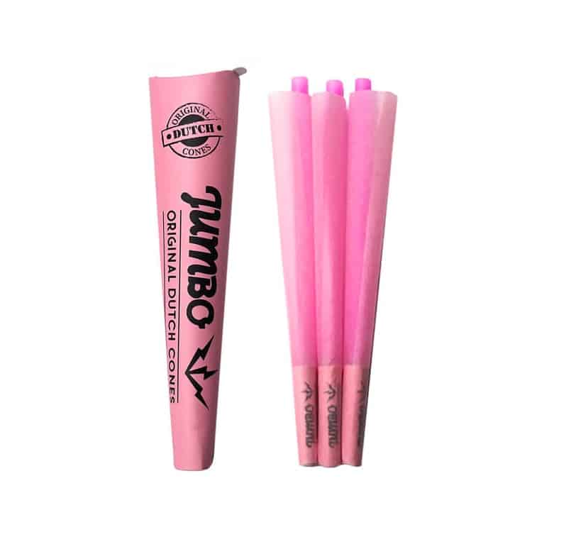 Jumbo Pink King Size Cones – 3 stk.