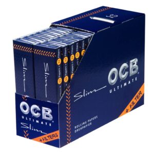 Kartong – OCB ULTIMATE King Size Slim + Tips