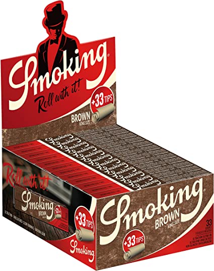 Kartong – Smoking BROWN King Size + Filter Tips
