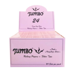 Kartong – Jumbo PINK King Size Slim + Tips