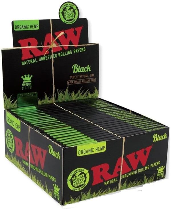 Kartong – RAW BLACK ORGANIC King Size Slim