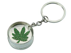 Leaf Nøkkelring Grinder 2-deler