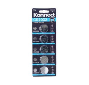 Konnect CR2032 Batterier – 5 stk.