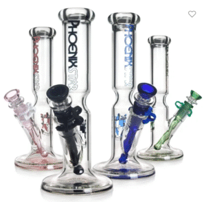 Phoenix Star Straight Ice Glassbong – 25cm