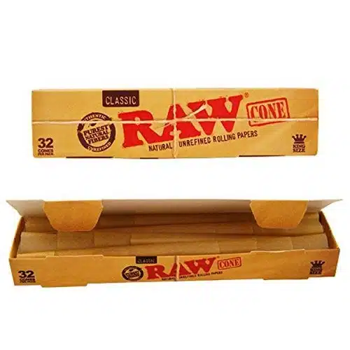 RAW King Size Cones – 32 stk. – bilde 5