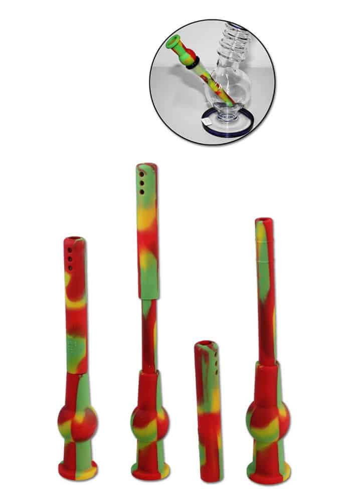 Silikon Piperør m. Kullfilterrom – SG14 – 10-16cm