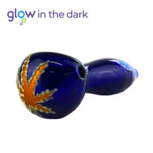 Urban Crew Glow In The Dark Glasspipe – 10cm