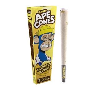 G-Rollz Ape Cones 3x - Banana Cloud
