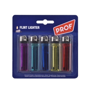 PROF Flint Lightere - 5 stk.