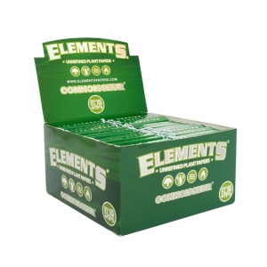 Kartong - Elements GREEN King Size Connoisseur + Tips
